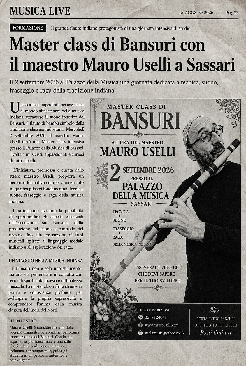 Master Class con Mauro Uselli